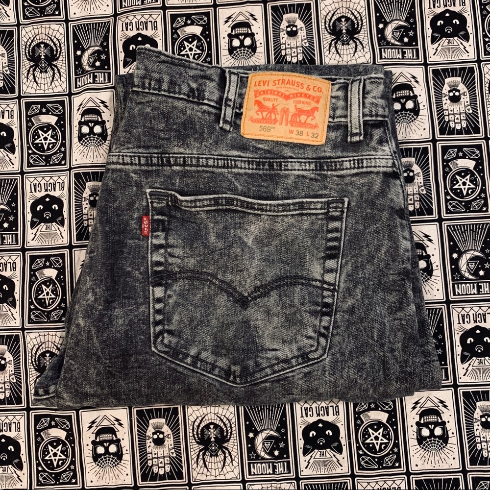 ❌❌❌SOLD❌❌❌Vintage Acid Wash Levis